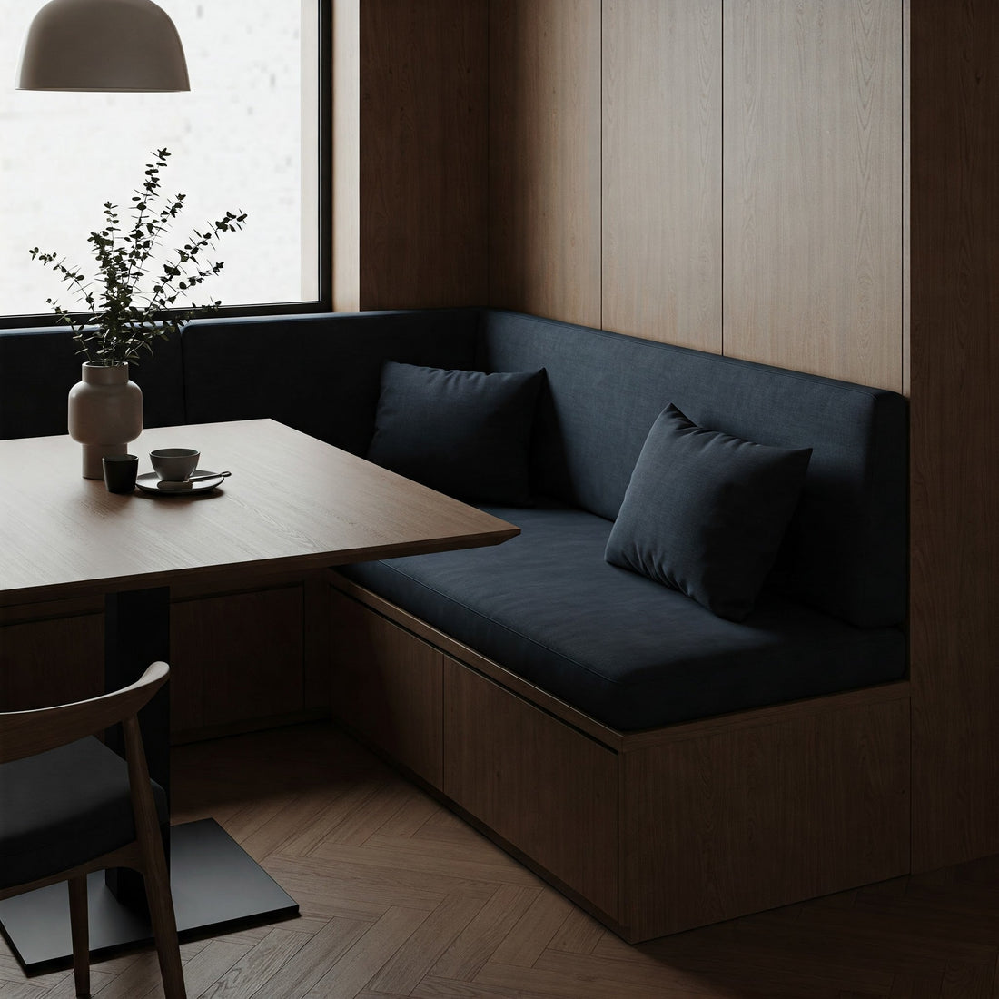 Cojín para banco esquinero a medida