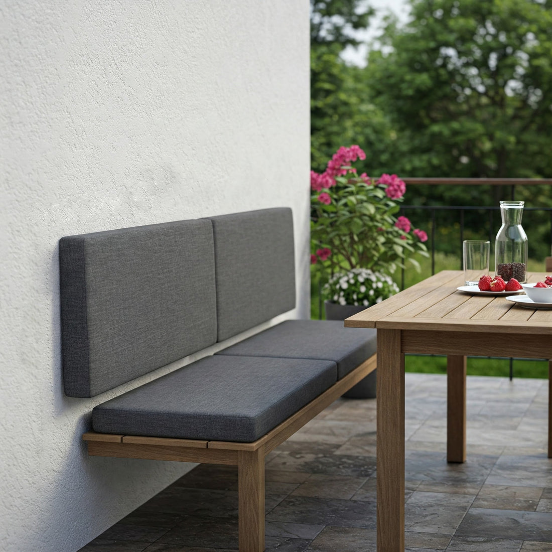 Cojín de pared exterior