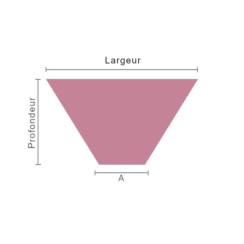 Cojín para silla trapezoidal a medida - Exterior