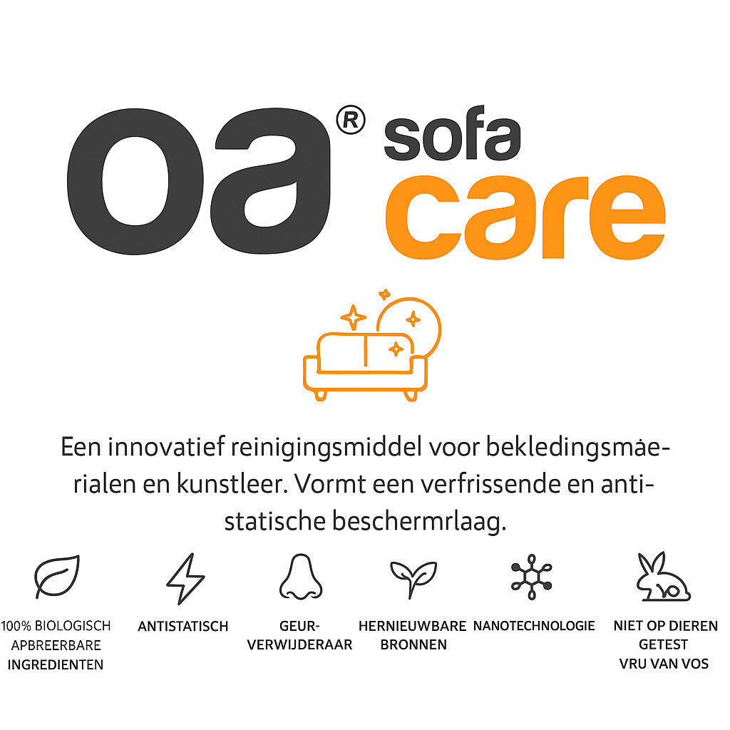 OA Sofa-Care limpiador de tapicería instrucciones de uso