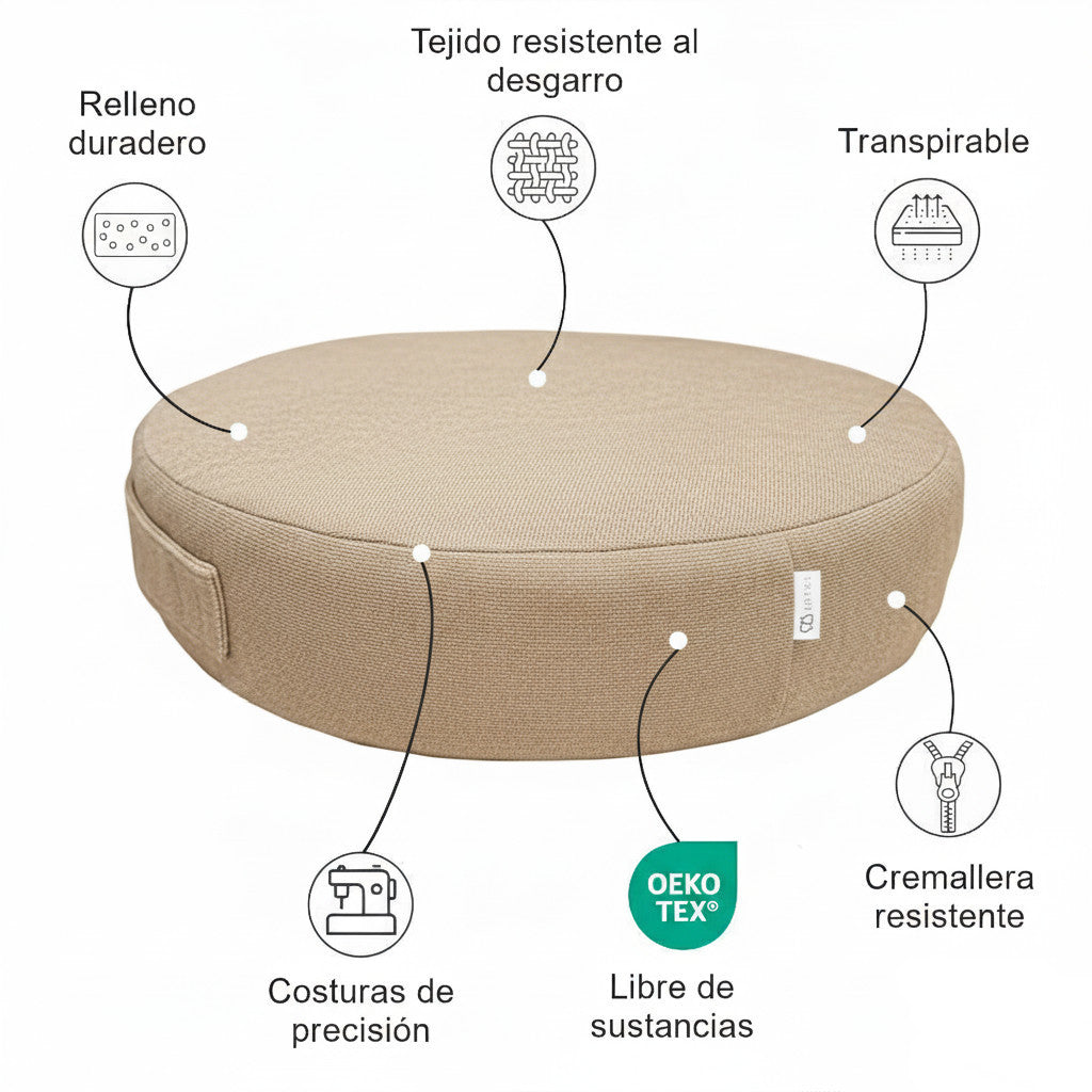 Redondos Cojines de Suelo - Interior