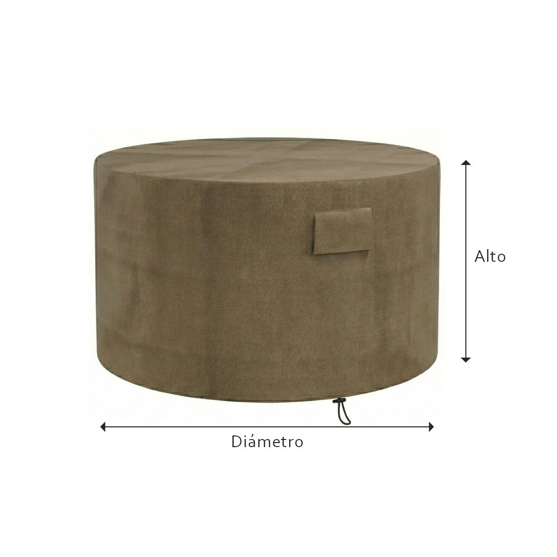 Funda Mesa Jardín Redonda a Medida