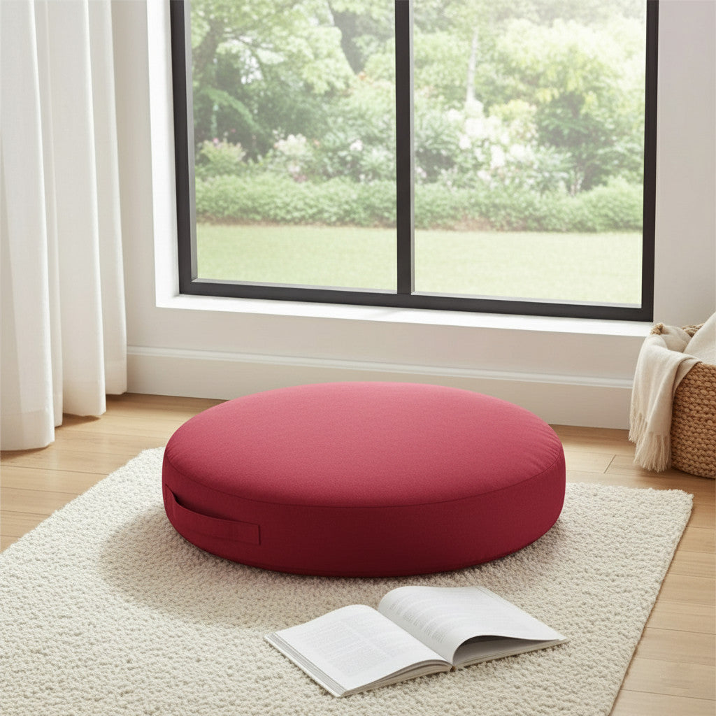 Runde Bodenkissen