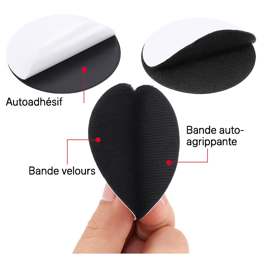Discos de Velcro autoadhesivos