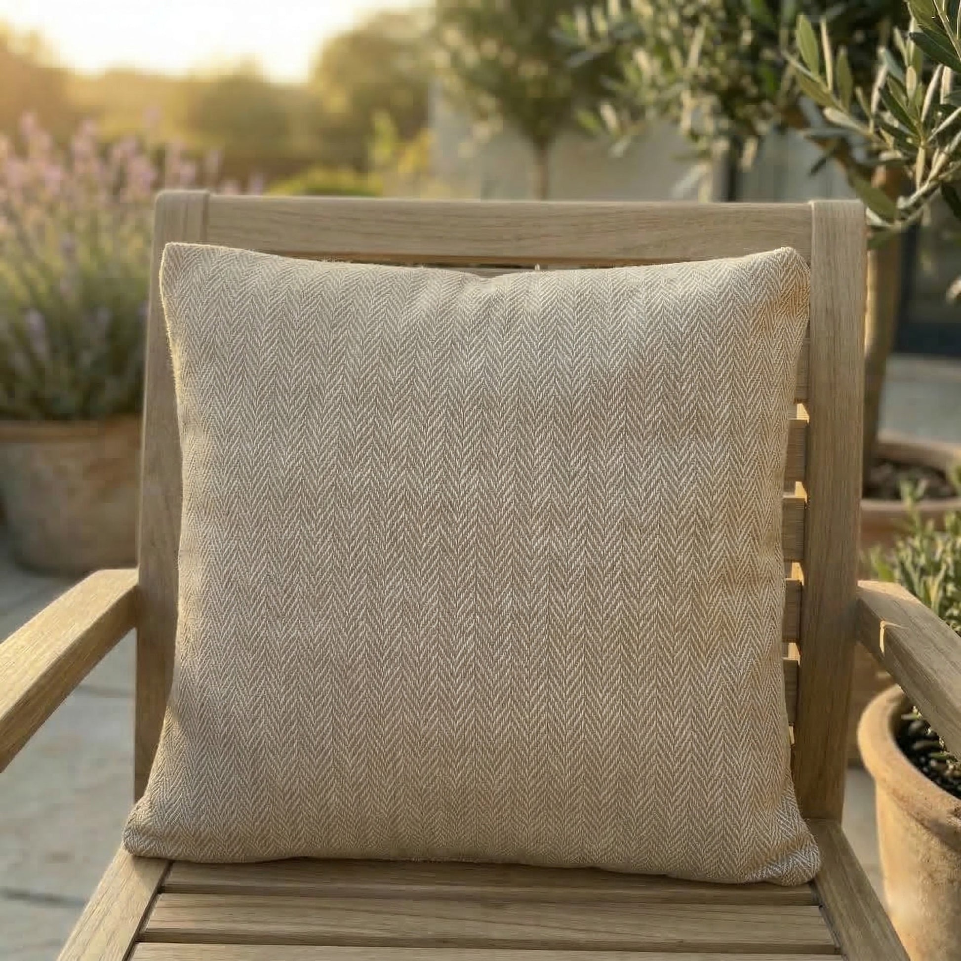 Olefin wasserabweisend Rückenkissen für Terasse und Garten